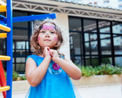 Festinha de aniversário em casa'