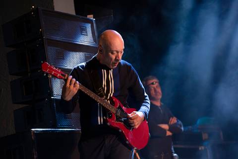 Show ao vivo no SESI com IRA 
 ,Edgard Scandurra'