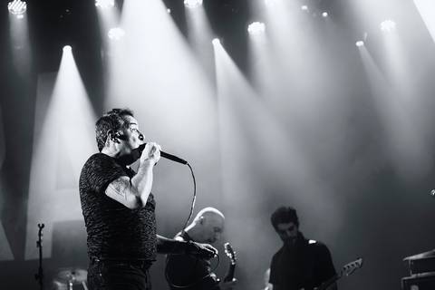 vocalista Nasi e o guitarrista Edgard Scandurra'