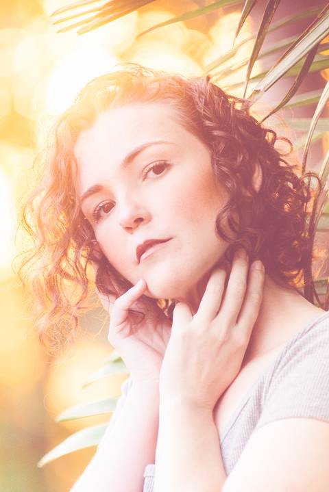 Foto de Janousek para capa do álbum'