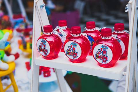 Decoração de 4 anos'