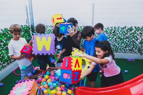 A turminha gostou desta brincadeira'