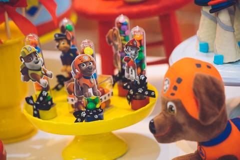 Mais decoração da Patrulha Canina'