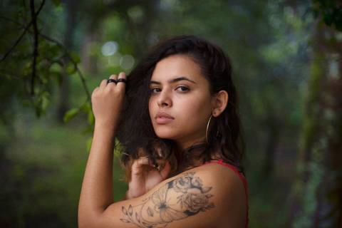 Modelo e fotógrafa Sophia'