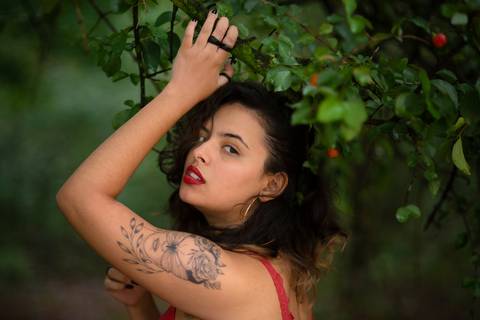 Ensaio externo no Parque Vicentina Aranha'