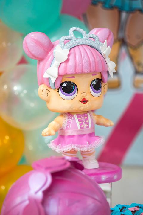 Decoração do aniversário com o Tema L.O.L'
