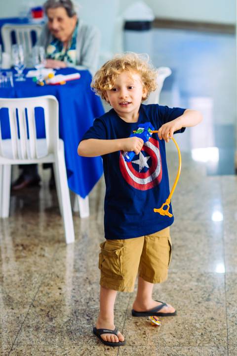 foi a vez de fotografar seu super filho aniversarian'