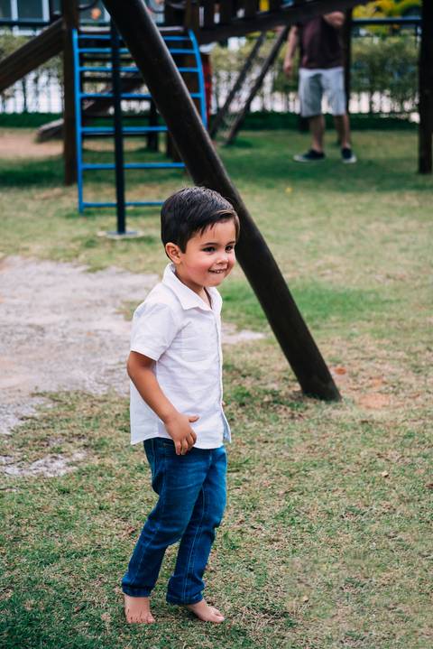 Aniversariante brinca com personagens para Festa Infantil em São José dos Campos'