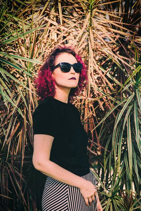 Sessão de fotos em ambiente externo'