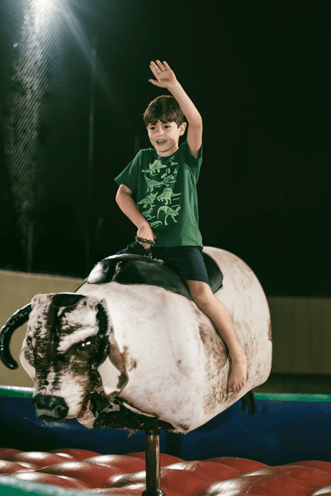 Este brinquedo fez muito sucesso no aniversário de 6 anos do Rafa'