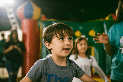 Turma do Tio Chico de São José com os monitores'