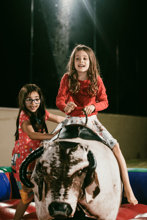 Touro mecânico para aniversario'