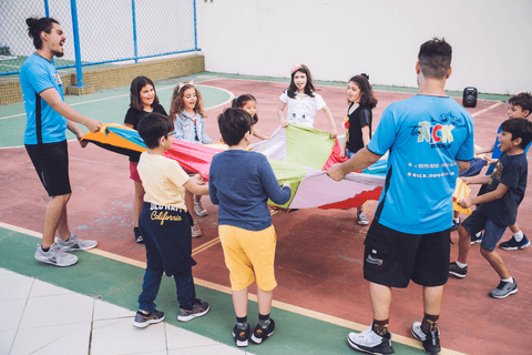 Turma do Tio Rick recreação em São José dos Campos'