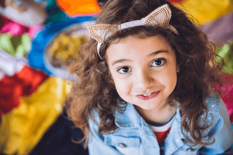 close na gatinha sorridente'