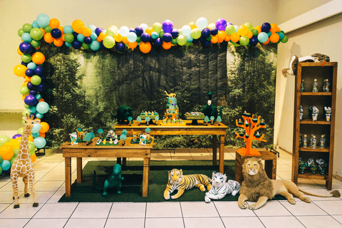 DECORAÇÂO COM TEMA ZOO '