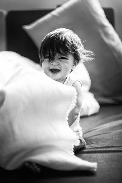 Ensaio lifestyle para bebês'