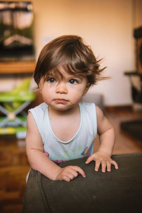  Suavidade da luz natural em retratos de bebês'