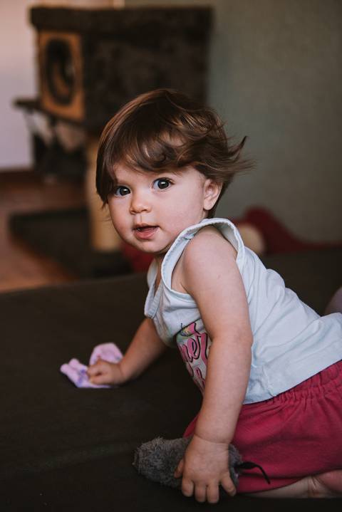 Ensaio fotográfico em casa'