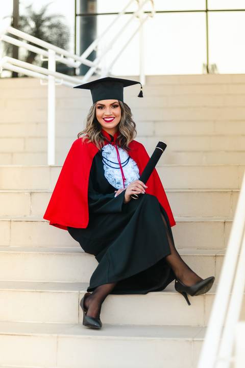Foto de formatura de Direito na UNIP'