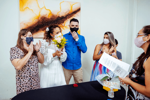 Foto no Cartório do Distrito de Eugênio de Melo'