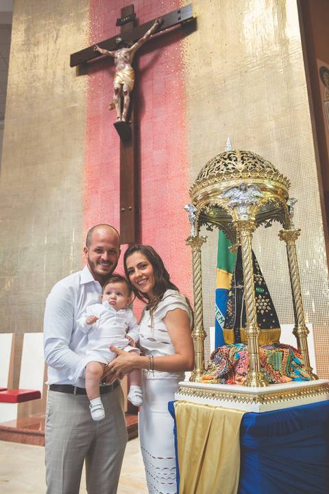 Foto de Nossa Senhora no batismo'