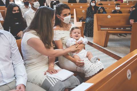 fotografia criativa para batizado'