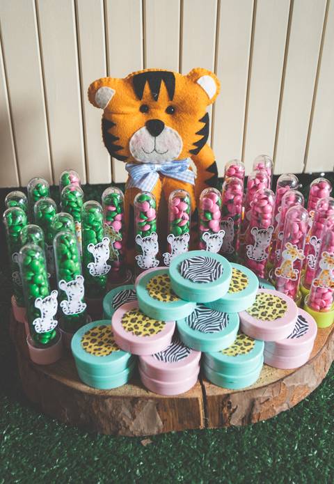 Aniversário com tema de safári '