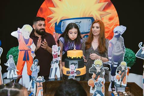 Decoração Festa Naruto'