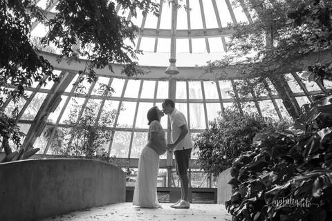 fotografia de gestante realizado no jardim botanico de belo horizonte - MG'