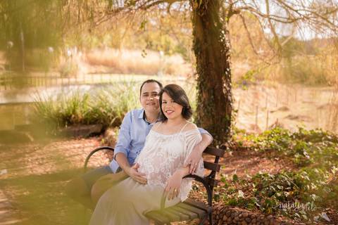 ensaio de gestante realizado no jardim botanico de belo horizonte - MG'