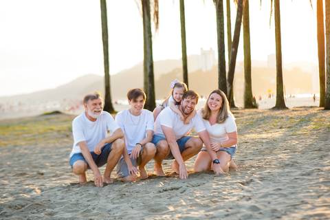 Family - Outdoor Photo Session, Santos, SP, Brazil'