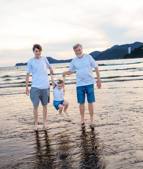 Family - Outdoor Photo Session, Santos, SP, Brazil'