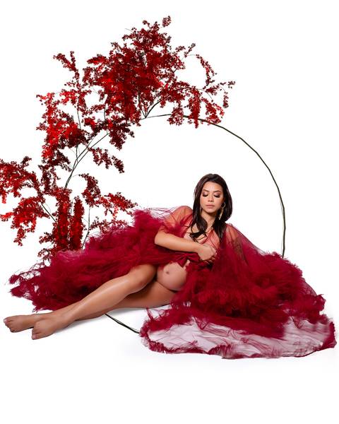 Maternity - Studio Photo Session, Santos, SP, Brazil'