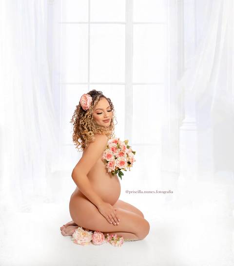 Maternity - Studio Photo Session, Santos, SP, Brazil'