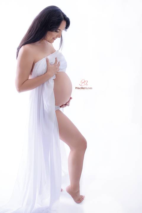 Maternity - Studio Photo Session, Santos, SP, Brazil'