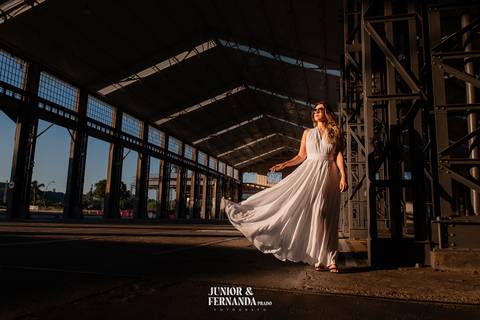 Junior prado pre wedding, vestido de noiva'