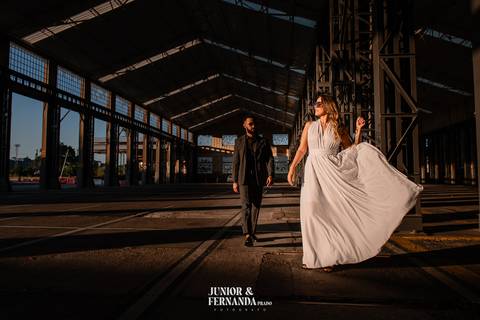 Junior prado pre wedding, vestido de noiva'