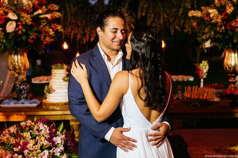 Retrato dos noivos - Recepção de casamento - Léo Araújo Fotografia - Fotógrafo de Casamento RJ - Casamento - Fotografia de Casamento RJ'