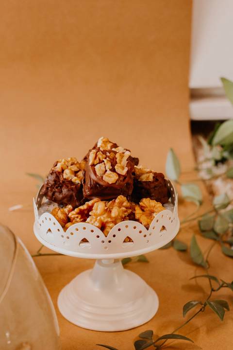 Torre de brownie da marca recifense Browmiria. Foto: Marina Guimarães'