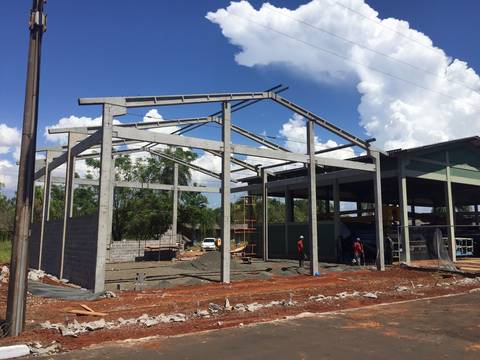 Execução de barracão industrial em foz'