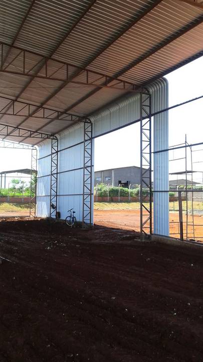 Execução de barracão industrial no paraná'