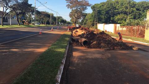 obras publicas em foz do iguaçu'