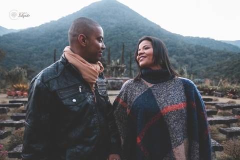 Karina e Anderson - Petrópolis - Vale do Amor - Sessão de fotos'
