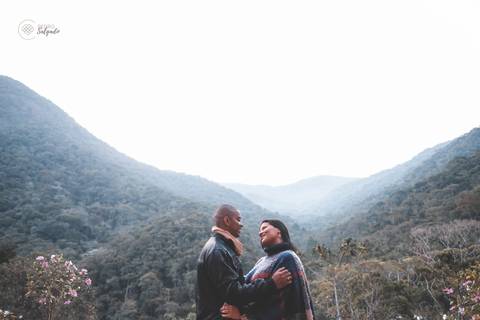 Karina e Anderson - Petrópolis - Vale do Amor - Sessão de fotos'