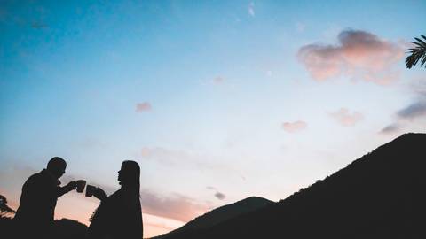 Karina e Anderson - Petrópolis - Vale do Amor - Sessão de fotos'