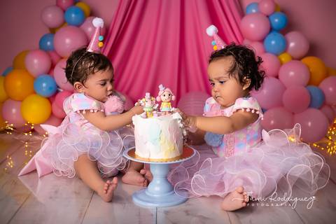 Smash the Cake - Circo Rosa - Nina e Bela'