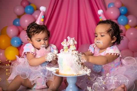 Smash the Cake - Circo Rosa - Nina e Bela'