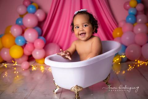 Smash the Cake - Circo Rosa - Nina e Bela'