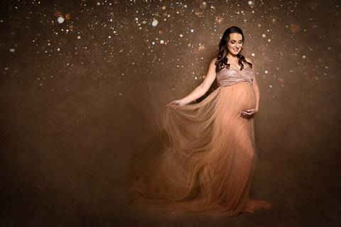 Tami Rodriguez - Ensaio Gestante Estúdio - Nayara Merlo - Niterói-RJ.'