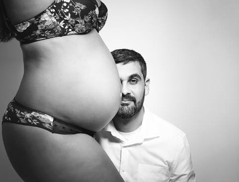 Tami Rodriguez - Ensaio Gestante Estúdio - Bruna Borges - Niterói-RJ.'